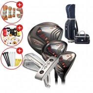 증정 [지브이투어정품] BM BLACK 남성용 골프채 풀세트 스틸 GF