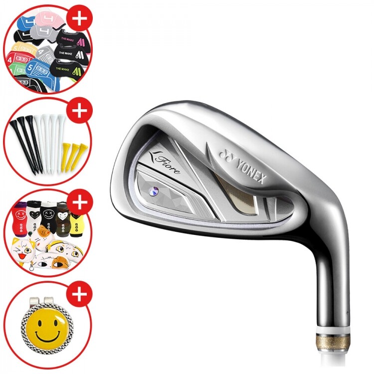 증정A [세양스포츠정품] 요넥스 피오레 07 여성용 7개 아이언세트 GF