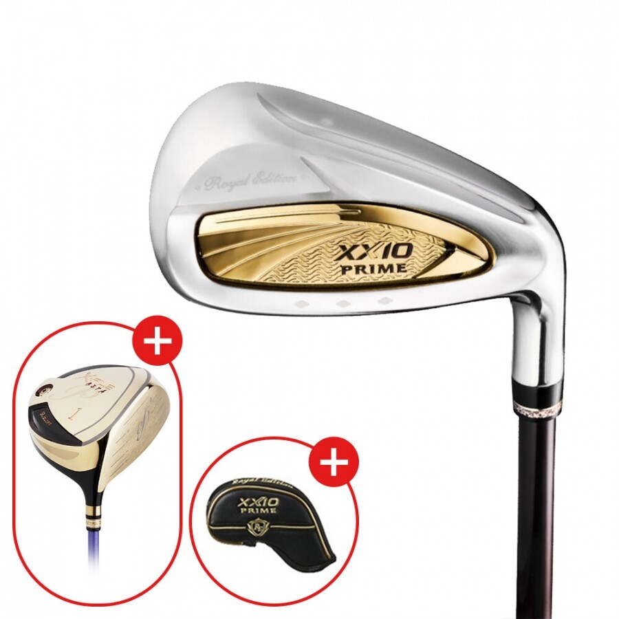 고반발드라이버 증정 [던롭스포츠코리아] 젝시오 프라임 로얄에디션 RE6 남성 고반발 아이언세트 GF