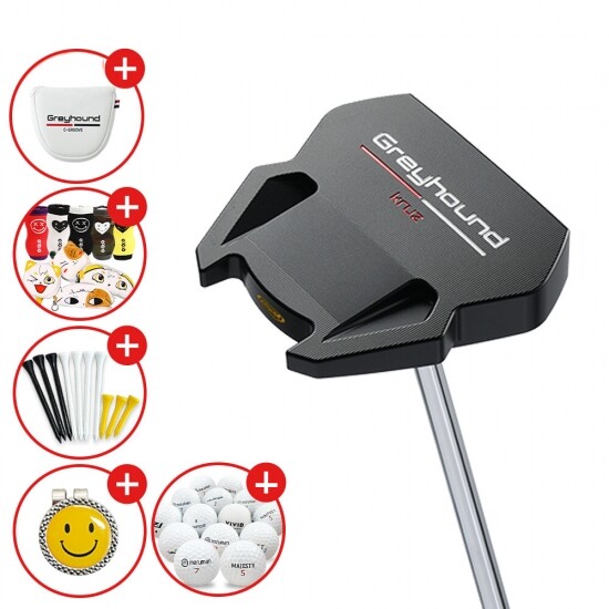 증정A [예스골프정품] 25년 그레이하운드 6 크루즈 제로토크 퍼터 GF