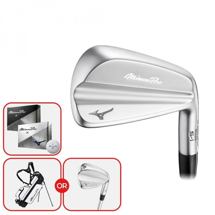 [스탠드백 or 웨지+볼 2더즌 증정] [한국미즈노정품] 미즈노프로 25년 S-1 남성 아이언세트(4-PW) GF