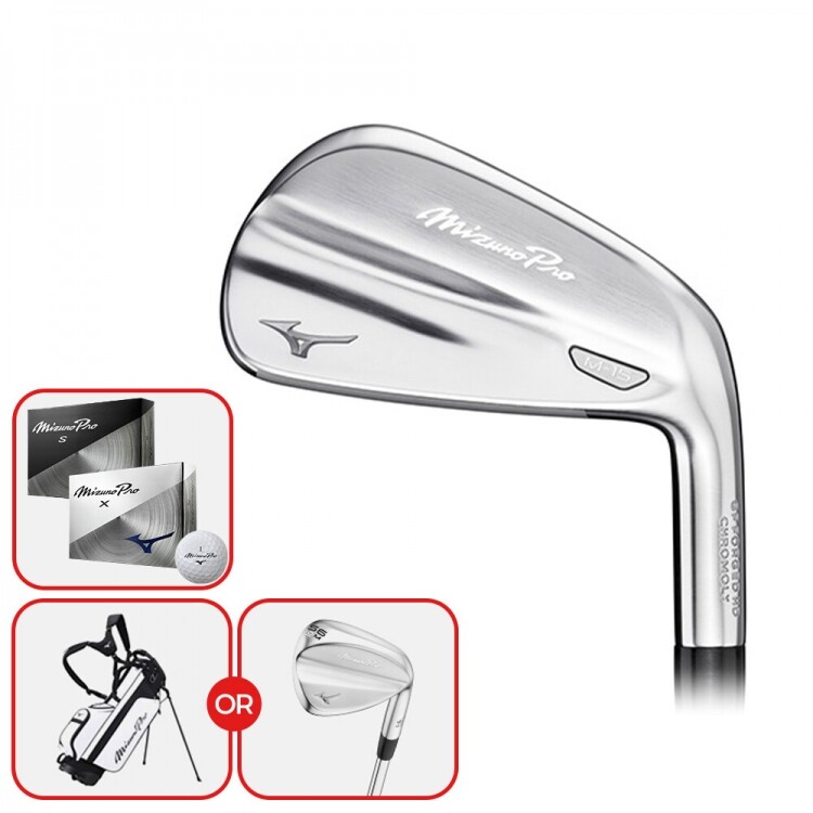 [스탠드백 or 웨지+볼 2더즌 증정] [한국미즈노정품] 미즈노프로 25년 M-15 남성 아이언세트(4-PW) GF