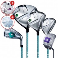 [우산 증정][마스터스정품] 다이와 온오프 LP-425 여성 조합 풀세트 A강도 그린(11PCS) (D+FW+UT+7I+PUTTER) GF