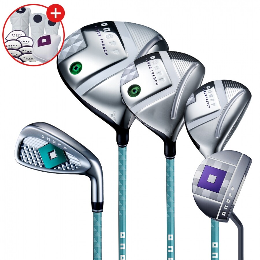 [마스터스정품] 다이와 온오프 LP-425 여성 조합 풀세트 A강도 그린(11PCS) (D+FW+UT+7I+PUTTER) GF