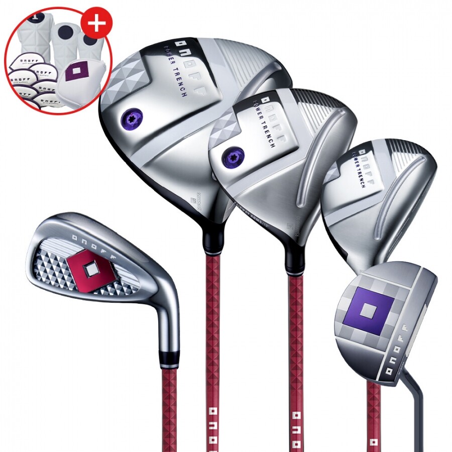 [마스터스정품] 다이와 온오프 LP-425 여성 조합 풀세트 핑크 A강도(11PCS)(D+FW+UT+7I+PUTTER) GF