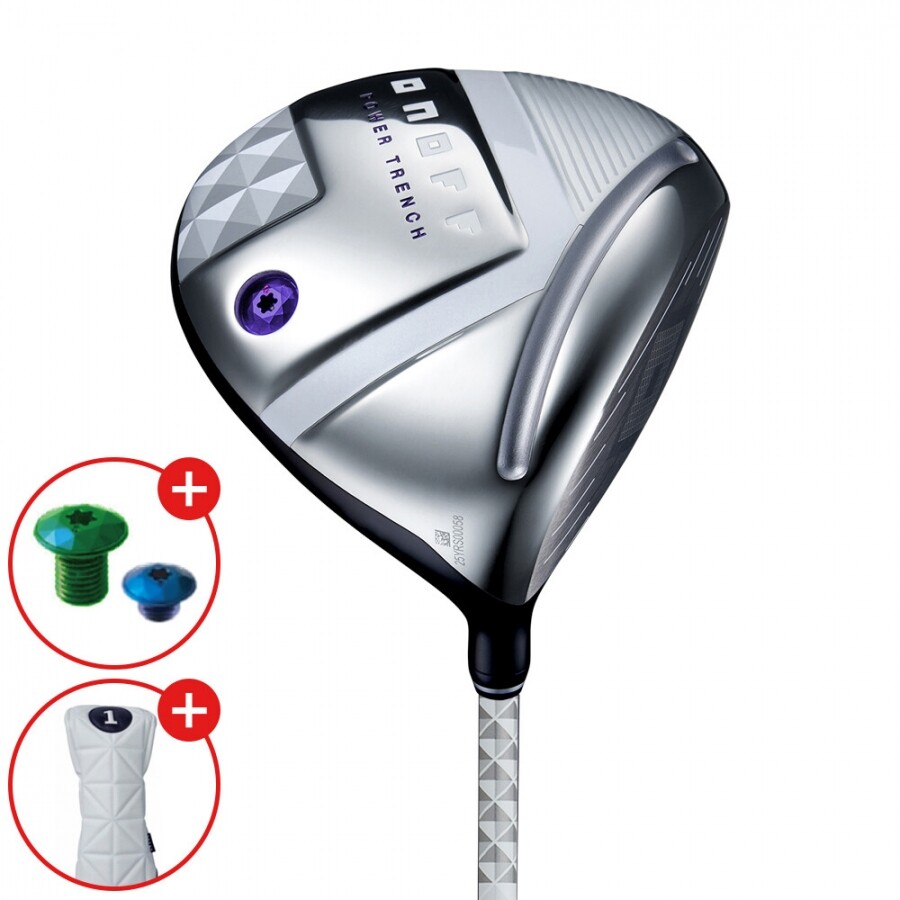 [무게추 증정][마스터스정품] 다이와 온오프 25년 LP-425 드라이버 퍼플(화이트) A강도 GF