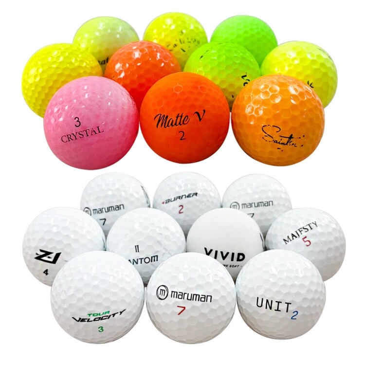 [타이틀리스트/세인트나인 외] 중고 인기 로스트볼 (A~B급) 브랜드혼합 B+급 [30알]_GF