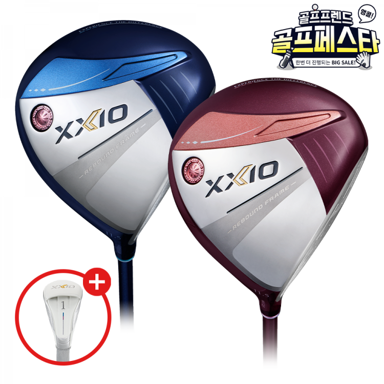 [던롭스포츠코리아] 젝시오13 레이디스 드라이버(보르도/블루) GF