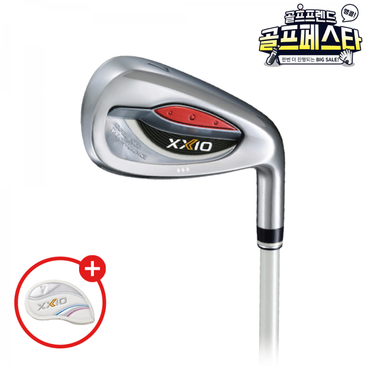 (창고대방출) [던롭스포츠코리아] 젝시오13 화이트 에디션 여성 아이언세트 7개 GF