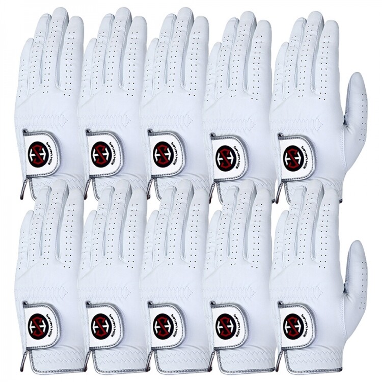 세븐힐스 카브레타 천연 양피 왼손 남성용 장갑 10장 세트 GF