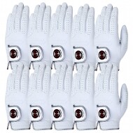 세븐힐스 카브레타 천연 양피 왼손 여성용 장갑 10장 세트 GF