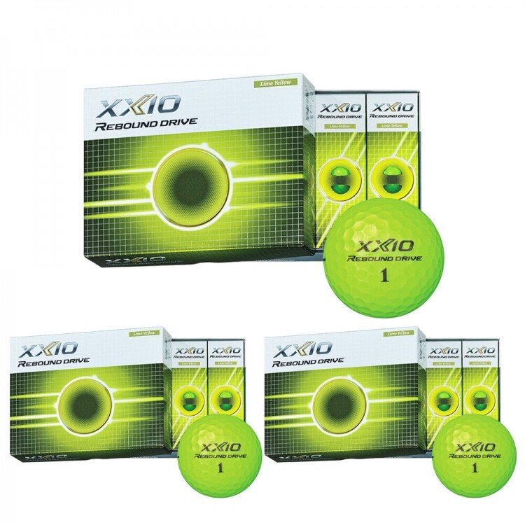 [던롭코리아 정품] 젝시오 리바운드 드라이브 골프공 3피스 3더즌세트 GF