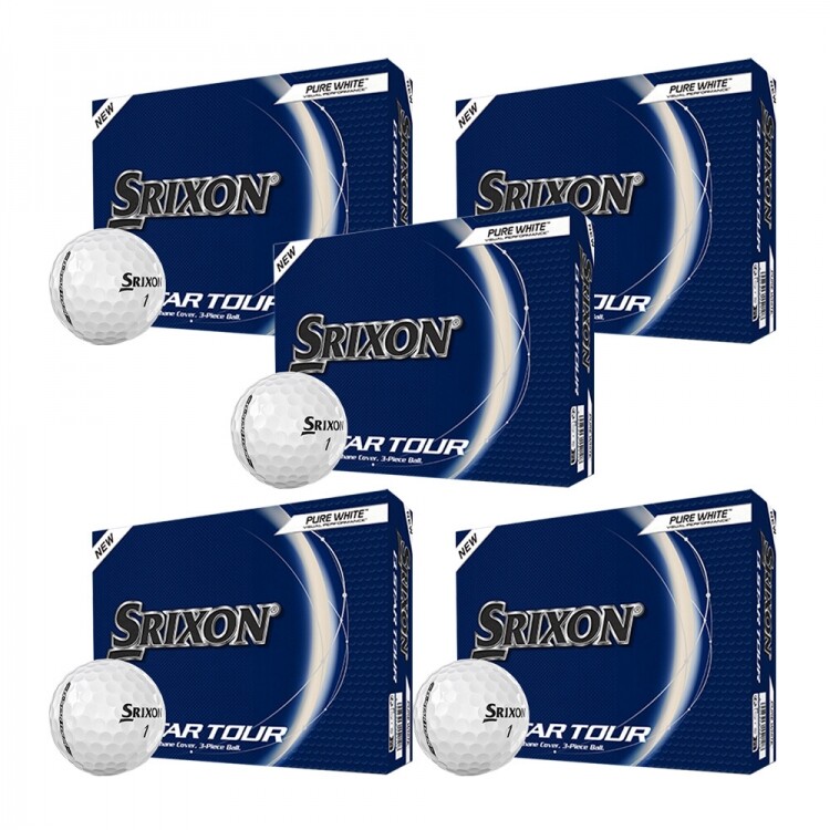 [던롭코리아정품] 스릭슨 Q-STAR TOUR5 골프공 12구 로고볼무료인쇄 5더즌세트 GF