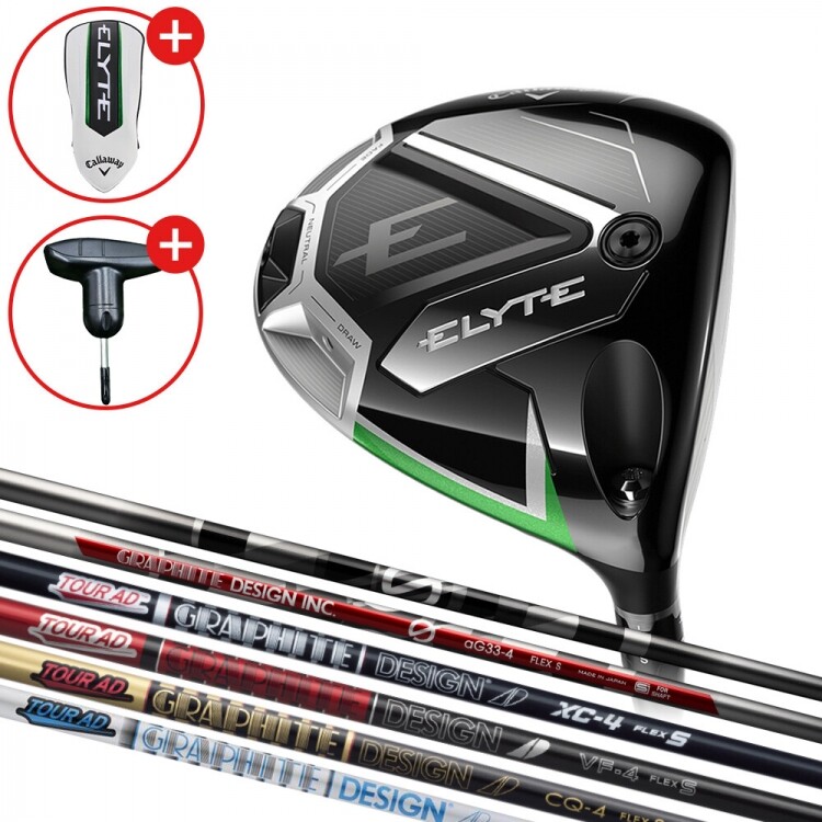 [특주 2주소요] 캘러웨이 엘리트 드라이버 TOUR AD 샤프트 GF