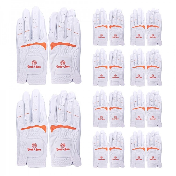 데니스 골프장갑 여성용 양피 10장세트 GF