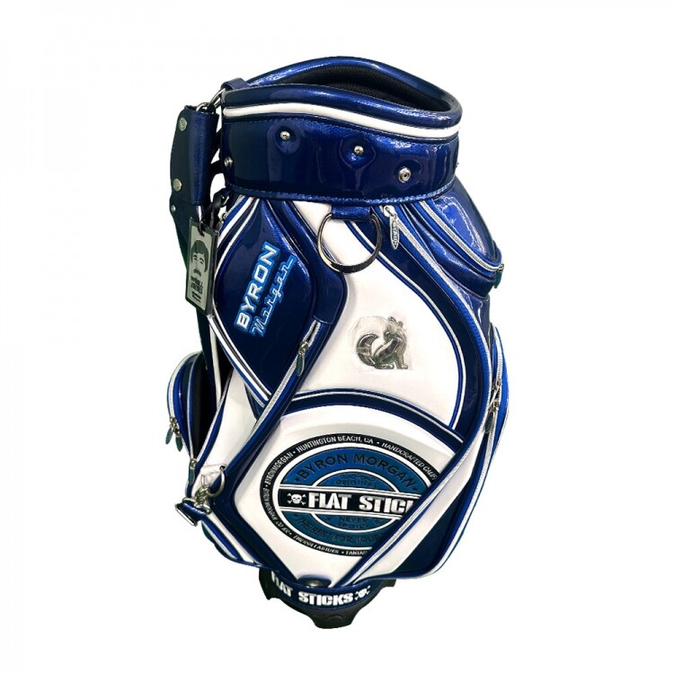 바이런모건 캐디백 블루/화이트(BLUE/WHITE) GF