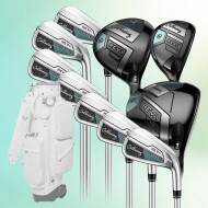 [A급 리퍼브][캘러웨이정품] 캘러웨이 레바 라이즈 (REVA RISE) 여성용 캐디백 포함 풀세트(10PCS)(D+FW+UT+7I) GF