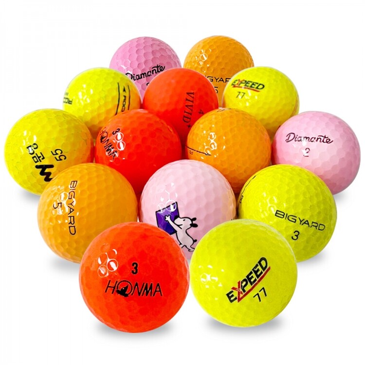 중고 일반혼합칼라 A급 로스트볼 [20알]_GF