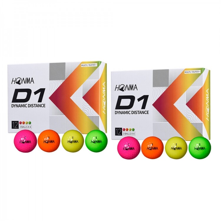(혼마골프 정품) 혼마 D1 골프공 2피스 2더즌 세트 GF