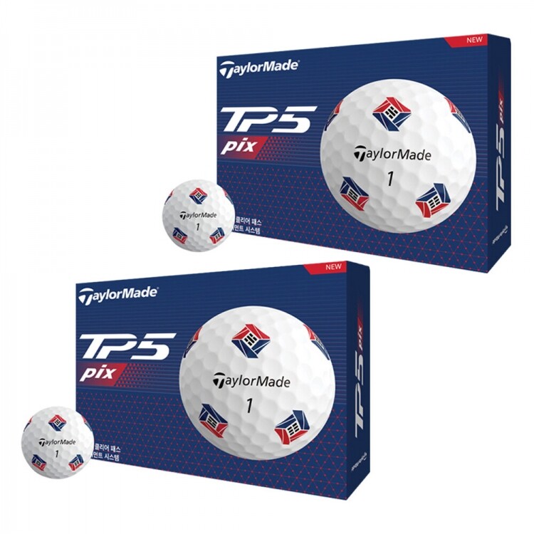 [테일러메이드정품] TP5볼 KOREA 디자인 4더즌세트 GF