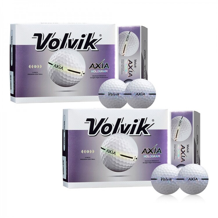 [볼빅 정품] 엑시아(AXIA) 홀로그램 골프공 2더즌세트 GF