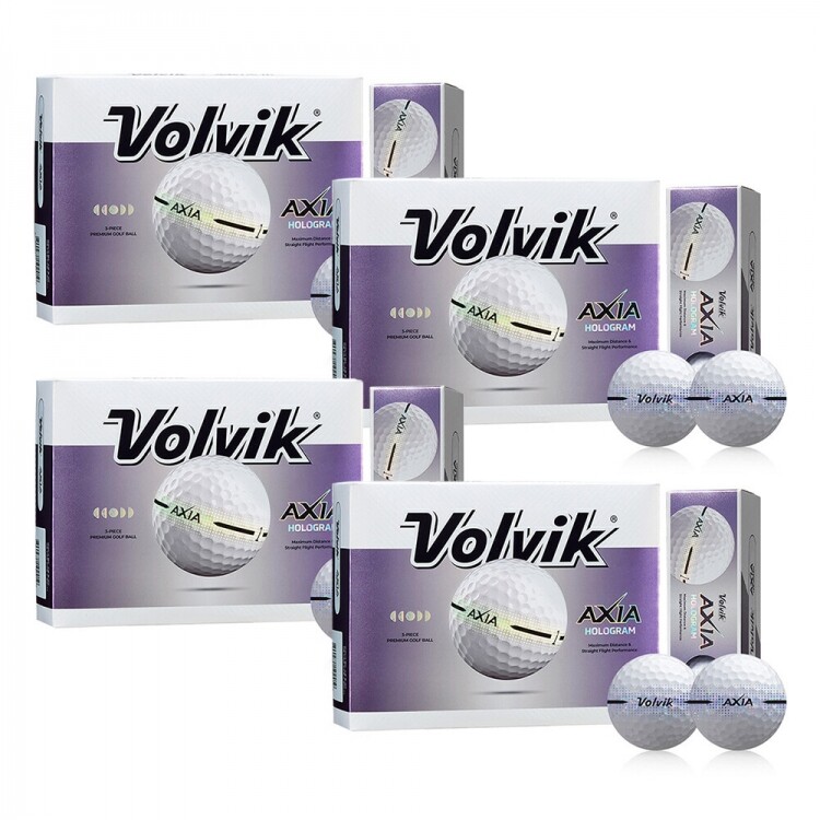 [볼빅 정품] 엑시아(AXIA) 홀로그램 골프공 4더즌세트 GF
