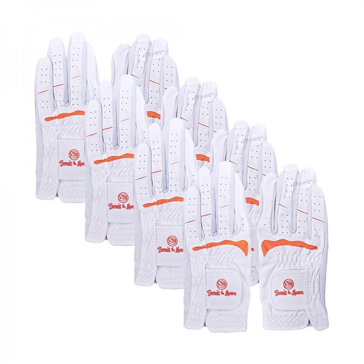 데니스 골프장갑 여성용 양피 4장세트 GF