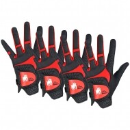 [옐로우바나나] 스파이더 블랙 실리콘 골프장갑 여성용 4장세트 GF