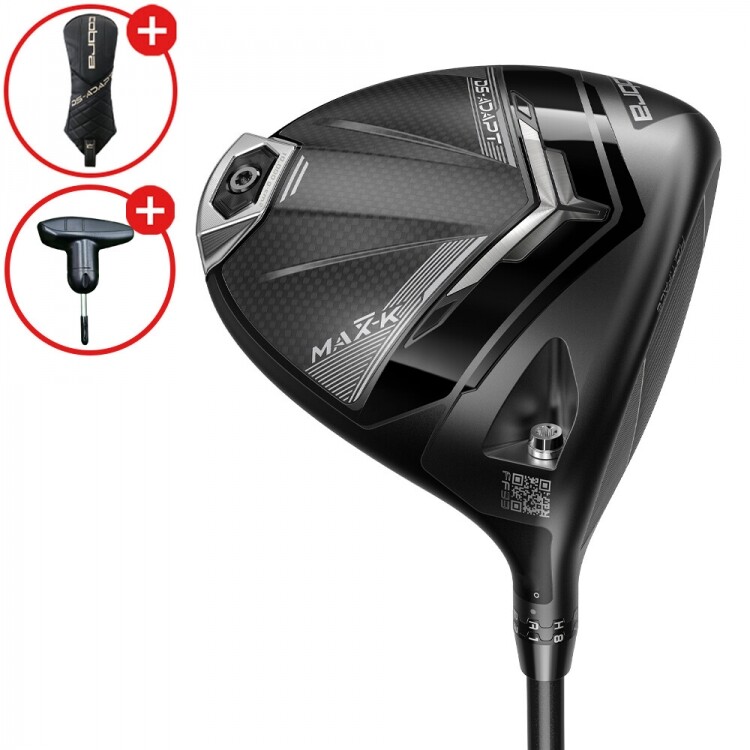 ★2025아듀★[A급 리퍼브] 푸마코리아정품 코브라 25년 다크스피드 어댑트 엑스 DS-ADAPT MAX-K 드라이버 10.5도 SR강도 GF