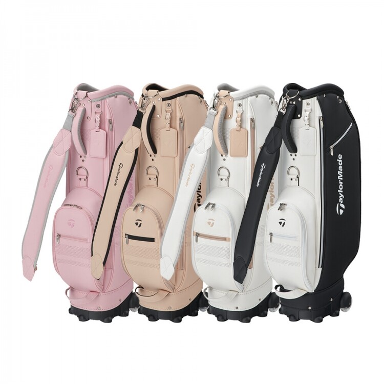 ★2025아듀★[테일러메이드정품] Women's Wheeled 우먼스 휠 캐디백 GF