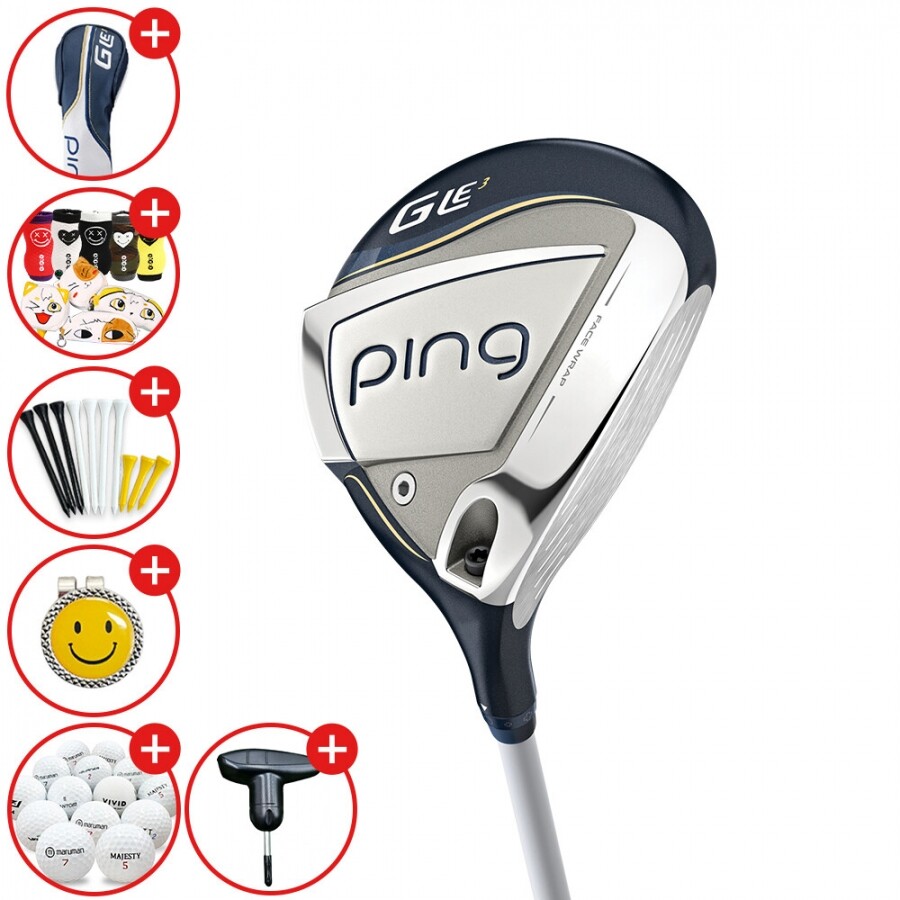 증정A [삼양인터내셔널] 핑 GLE 3 여성 우드