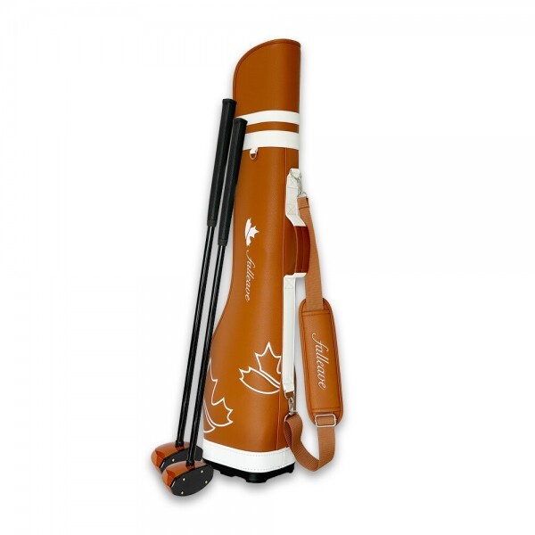 [폴리브파크골프정품] 더블 캐디백 브라운 GF