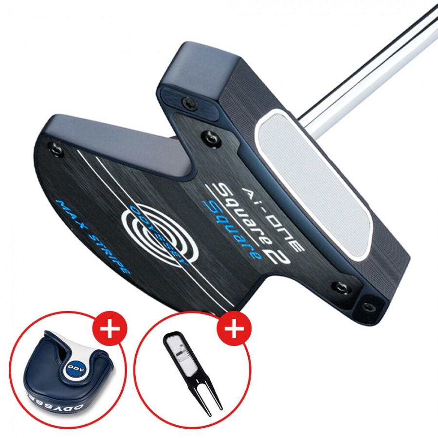 ★병오년 특가상품★[한국캘러웨이정품] 오딧세이 AI-ONE 스퀘어 투 스퀘어 맥스 스트라이프 (SQUARE 2 SQUARE MAX) 퍼터 GF