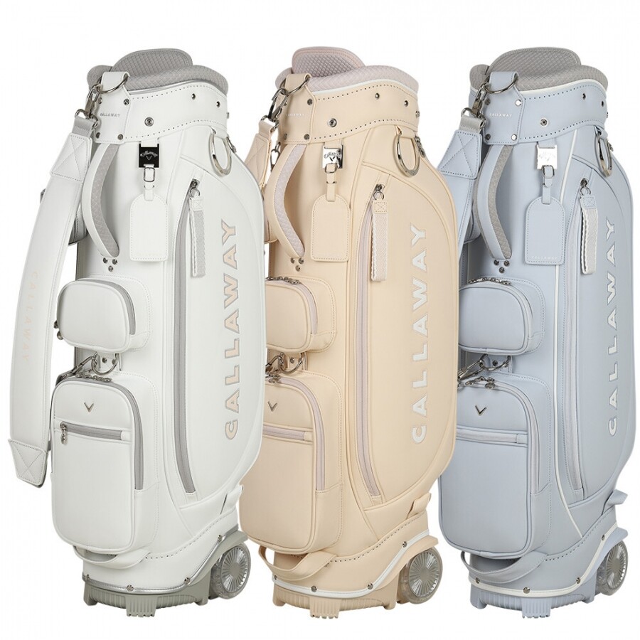 [한국캘러웨이정품] 26년 캘러웨이 우먼스 블리스 2.0 (WMS BLISS 2.0) 바퀴형 캐디백 GF