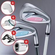 [클리브랜드 퍼터+거리측정기증정][던롭스포츠 코리아] 젝시오14 여성 7개 아이언세트 GF