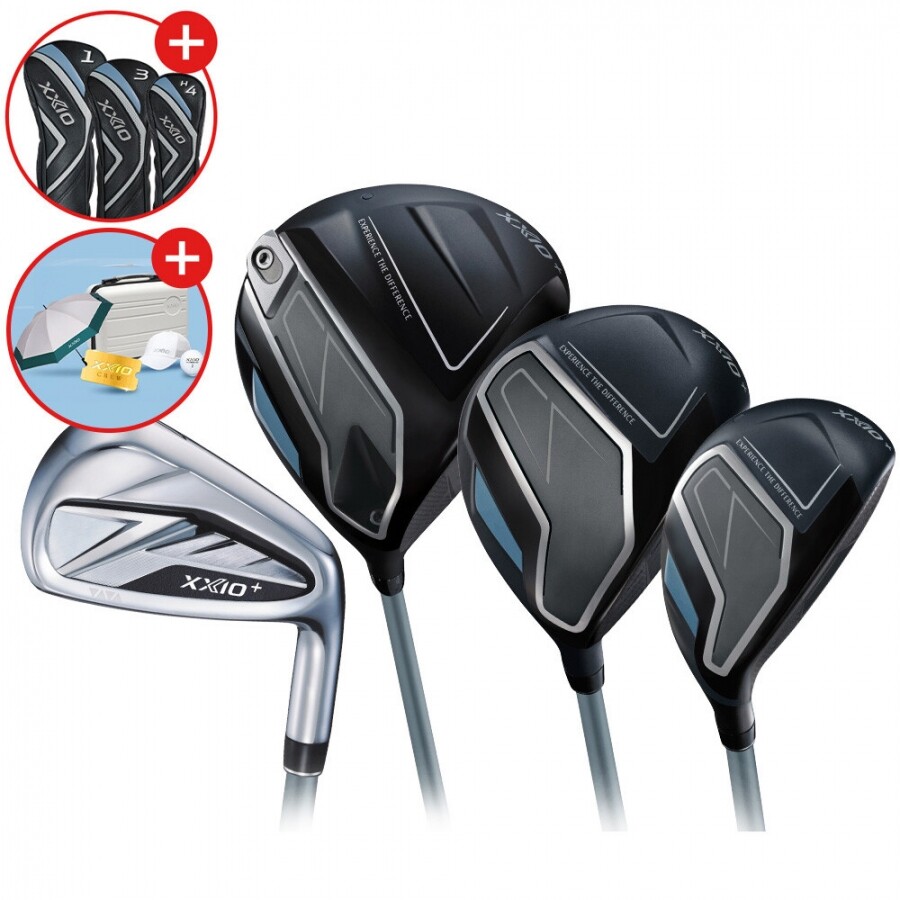 [던롭스포츠 코리아] 젝시오14 플러스 남성용 풀세트 (D+W+U+IR) GF