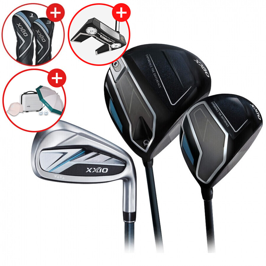 [클리브랜드 퍼터증정][던롭스포츠 코리아] 젝시오14 남성용 풀세트 (D+W+IR) GF