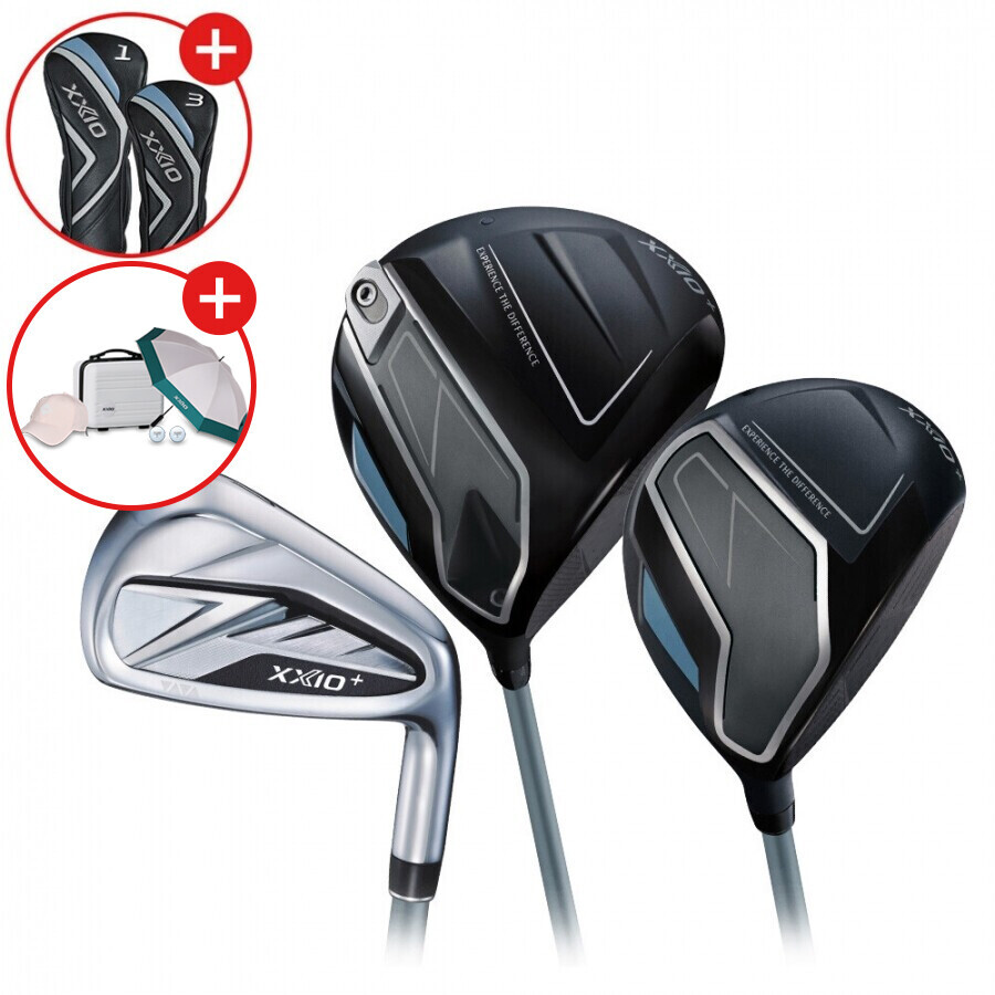 [던롭스포츠 코리아] 젝시오14 플러스 남성용 풀세트 (D+W+IR) GF