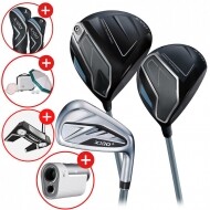 [클리브랜드 퍼터+거리측정기증정][던롭스포츠 코리아] 젝시오14 플러스 남성용 풀세트 (D+W+IR) GF