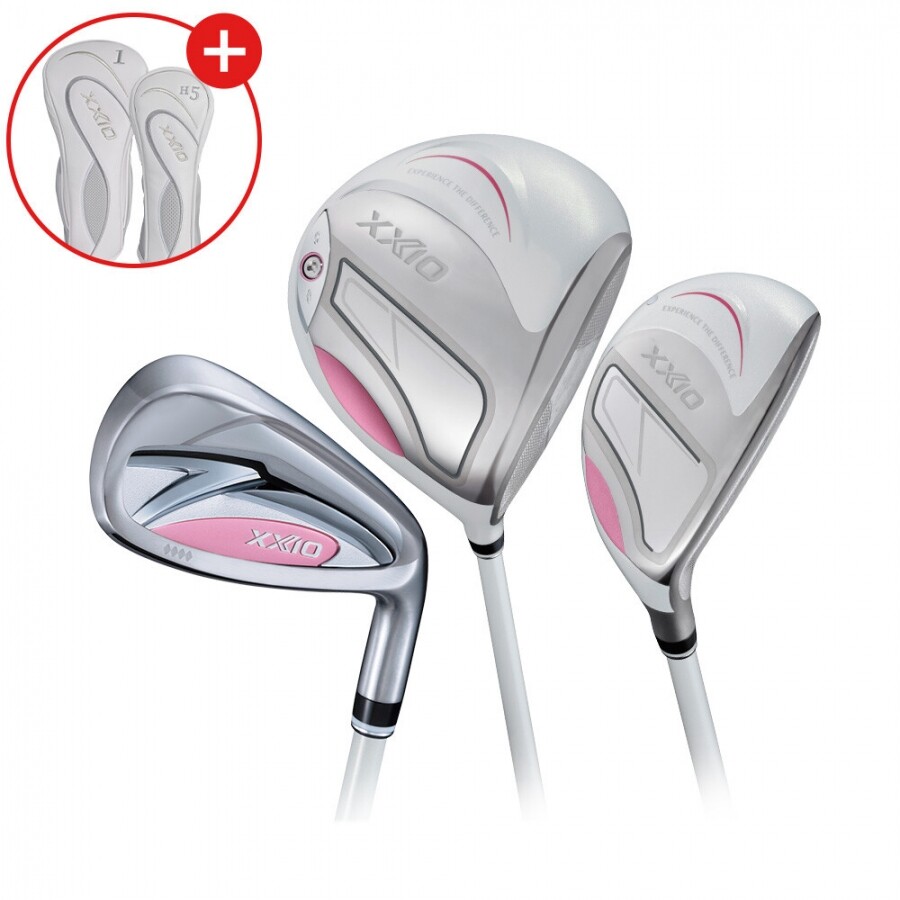 [던롭스포츠 코리아] 젝시오14 여성용 화이트 풀세트 (D+U+IR) GF