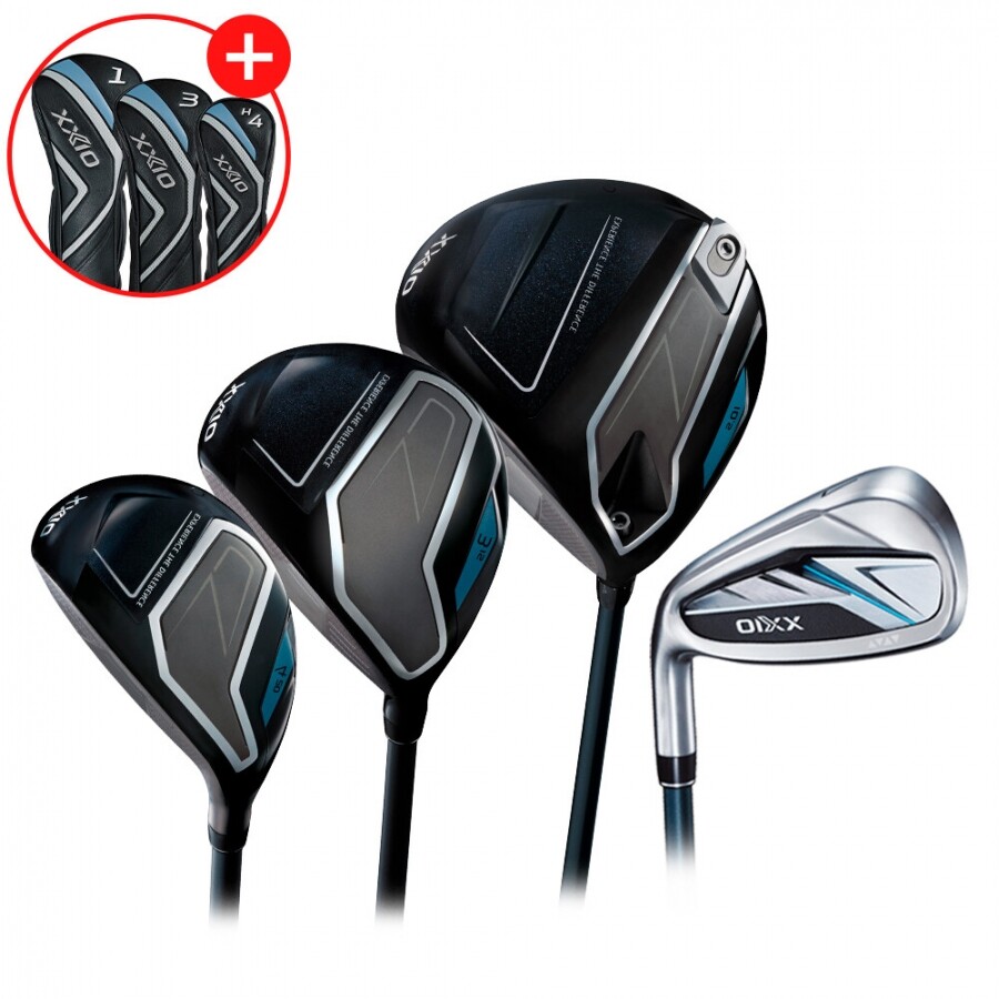 [던롭스포츠 코리아] 젝시오14 남성용 좌타 풀세트 (D+W+U+IR) GF