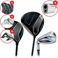 [클리브랜드 퍼터+거리측정기증정][던롭스포츠 코리아] 젝시오14 남성용 좌타 풀세트 (D+W+IR) GF