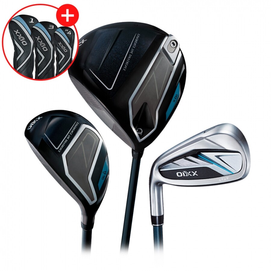 [던롭스포츠 코리아] 젝시오14 남성용 좌타 풀세트 (D+U+IR) GF