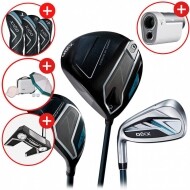 [클리브랜드 퍼터+거리측정기증정][던롭스포츠 코리아] 젝시오14 남성용 좌타 풀세트 (D+U+IR) GF