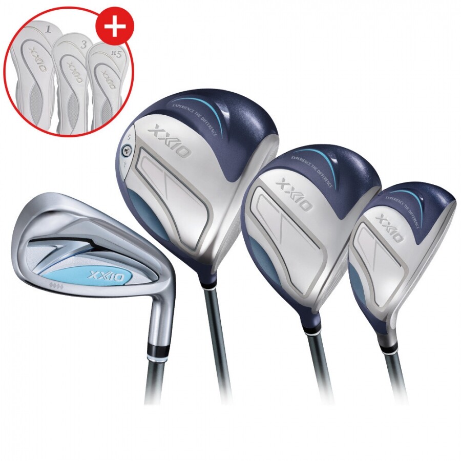 [던롭스포츠 코리아] 젝시오14 여성용 블루 풀세트 (D+W+U+IR) GF