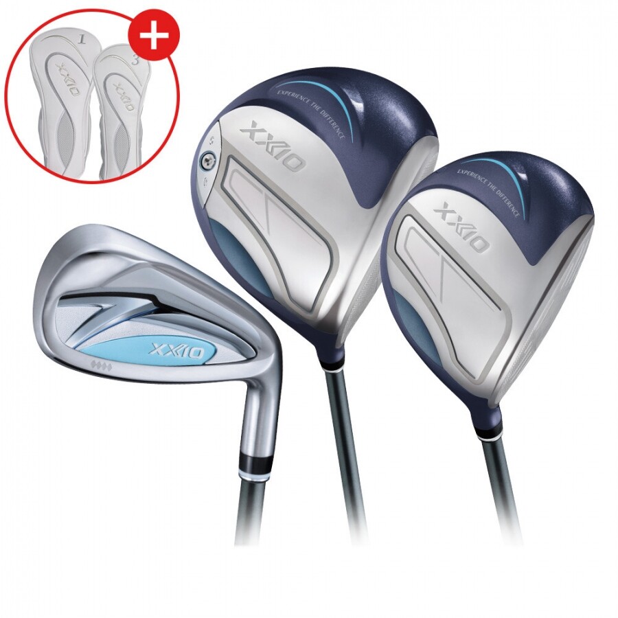 [던롭스포츠 코리아] 젝시오14 여성용 블루 풀세트 (D+W+IR) GF