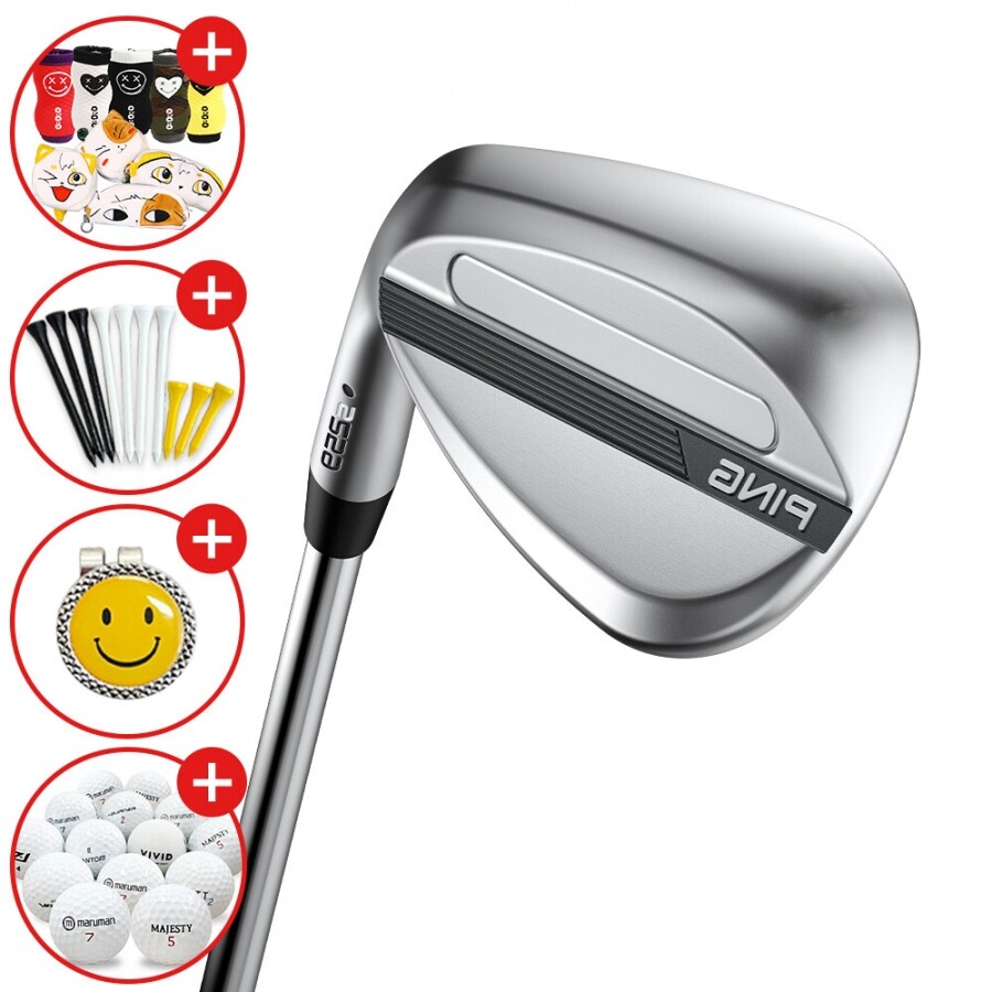 증정A [삼양인터내셔날 정품] 핑 26년 S259 Chrome 웨지 좌타 DGS 200 실버 GF