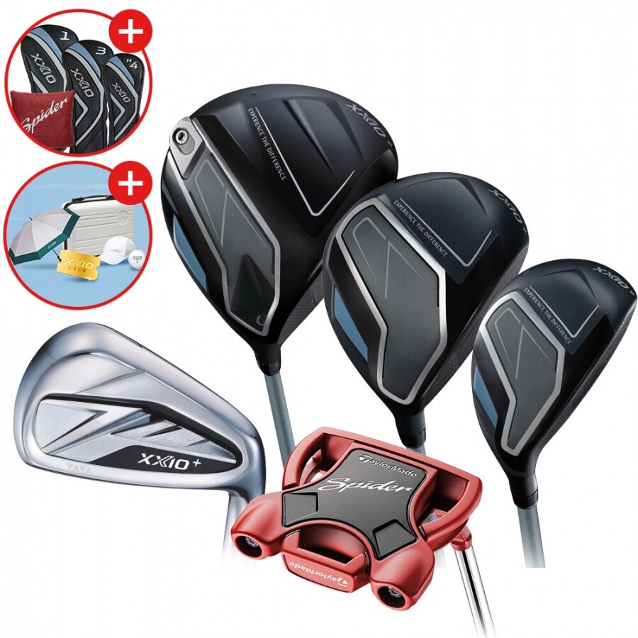 [던롭스포츠코리아] 젝시오14 플러스 남성용 풀세트 (D+W+U+IR+PT) GF