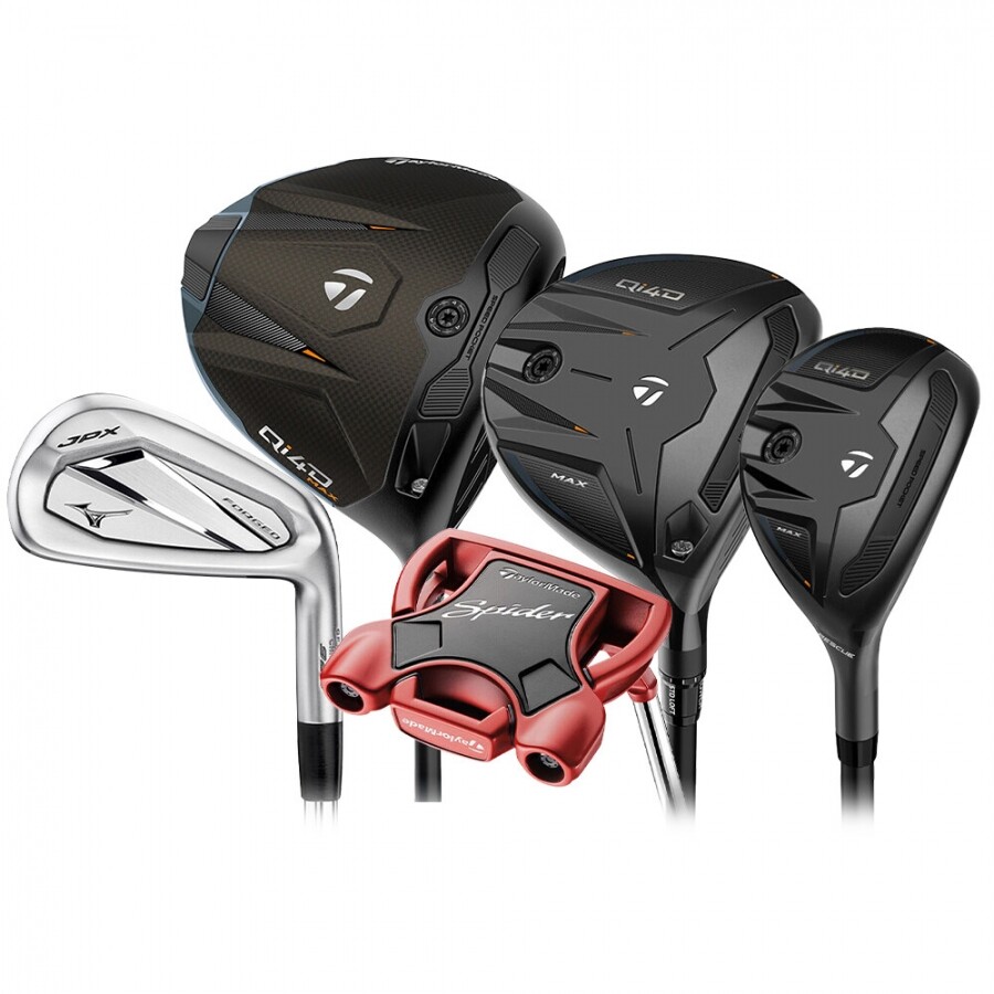 [테일러메이드코리아] QI4D MAX 남성용 풀세트 조합풀세트 (D+W+U+JPX925 IR+PT) GF
