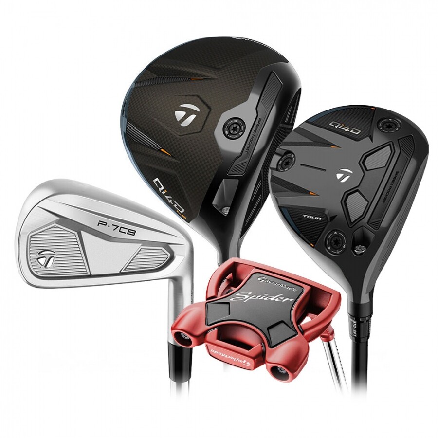 [테일러메이드코리아] QI4D LS 남성용 풀세트 조합풀세트 (D+W+P7CB IR+PT) GF